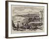 Effects of the Late Storm at Minehead, Somersetshire-null-Framed Giclee Print