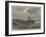 Effects of the Late Storm in Table Bay, Cape of Good Hope-null-Framed Giclee Print