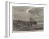 Effects of the Late Storm in Table Bay, Cape of Good Hope-null-Framed Giclee Print