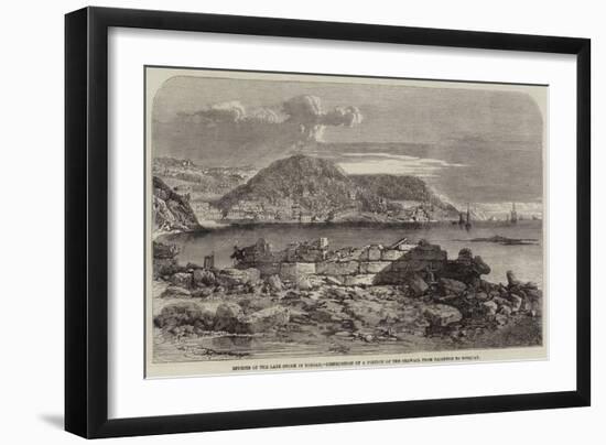 Effects of the Late Storm in Torbay-null-Framed Giclee Print