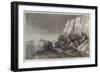 Effects of the Recent Earthquake, at Puzzuoli, Near Naples-Samuel Read-Framed Giclee Print