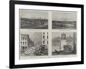 Effects of the Tornado in North America-null-Framed Giclee Print