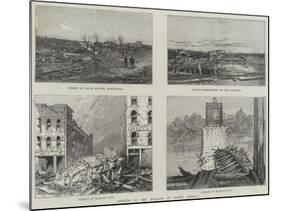 Effects of the Tornado in North America-null-Mounted Giclee Print