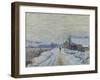 Effet De Neige a Tournedos, 1899-Gustave Loiseau-Framed Giclee Print