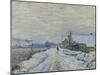 Effet De Neige a Tournedos, 1899-Gustave Loiseau-Mounted Giclee Print