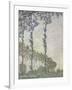 Effet de vent, série des peupliers-Claude Monet-Framed Giclee Print