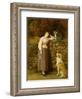 Effie Deans, from 'The Heart of Midlothian' by Sir Walter Scott, 1877-John Everett Millais-Framed Giclee Print