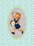 Vintage Boy with Drum-Effie Zafiropoulou-Giclee Print