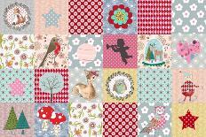 Xmas Patchwork-Effie Zafiropoulou-Giclee Print