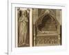 Effigy of Aveline, First Wife of Edmund Crouchback, Earl of Lancaster-Frederick Mackenzie-Framed Giclee Print