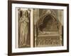 Effigy of Aveline, First Wife of Edmund Crouchback, Earl of Lancaster-Frederick Mackenzie-Framed Giclee Print