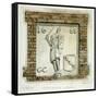 Effigy of Guy, Earl of Warwick, on the Wall of a House in Warwick Lane, City of London, C1820-Frederick Nash-Framed Stretched Canvas