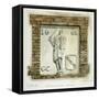Effigy of Guy, Earl of Warwick, on the Wall of a House in Warwick Lane, City of London, C1820-Frederick Nash-Framed Stretched Canvas
