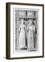 Effigy of Henry IV and His Queen Joan of Navarre in Canterbury Cathedral, 1826-John Le Keux-Framed Giclee Print