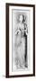 Effigy of Queen Eleanor, Consort of Henry Ii, 13th Century-null-Framed Giclee Print