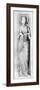 Effigy of Queen Eleanor, Consort of Henry Ii, 13th Century-null-Framed Giclee Print