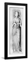 Effigy of Queen Eleanor, Consort of Henry Ii, 13th Century-null-Framed Giclee Print