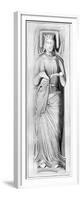 Effigy of Queen Eleanor, Consort of Henry Ii, 13th Century-null-Framed Premium Giclee Print