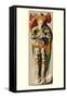 Effigy of Sir Richard Vernon-H. Shaw-Framed Stretched Canvas