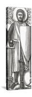 Effigy of William Marshall from His Tomb in Temple Church, London, from 'A Short History of the…-null-Stretched Canvas