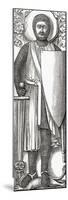 Effigy of William Marshall from His Tomb in Temple Church, London, from 'A Short History of the…-null-Mounted Premium Giclee Print