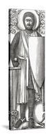 Effigy of William Marshall from His Tomb in Temple Church, London, from 'A Short History of the…-null-Stretched Canvas