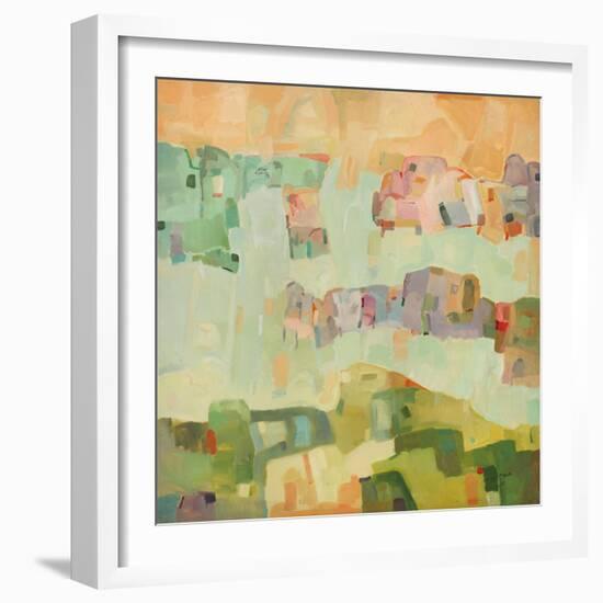 Effortless-Mohammed Jassim Al-Zubaidi-Framed Art Print