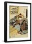 Egawa from the Maruebiya House, Late 1820S-Utagawa Kuniyasu-Framed Giclee Print