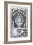 Egbert, King of the West Saxons and first monarch of all England, (18th century)-George Vertue-Framed Giclee Print