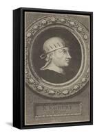 Egbert, King of Wessex-George Vertue-Framed Stretched Canvas