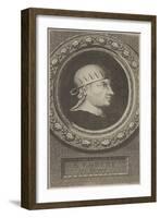 Egbert, King of Wessex-George Vertue-Framed Giclee Print