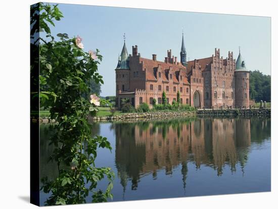 Egeskov Castle, Funen, Denmark, Scandinavia, Europe-Woolfitt Adam-Stretched Canvas