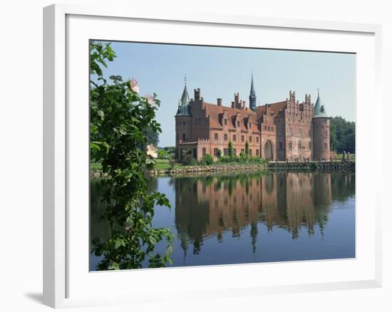 Egeskov Castle, Funen, Denmark, Scandinavia, Europe-Woolfitt Adam-Framed Photographic Print