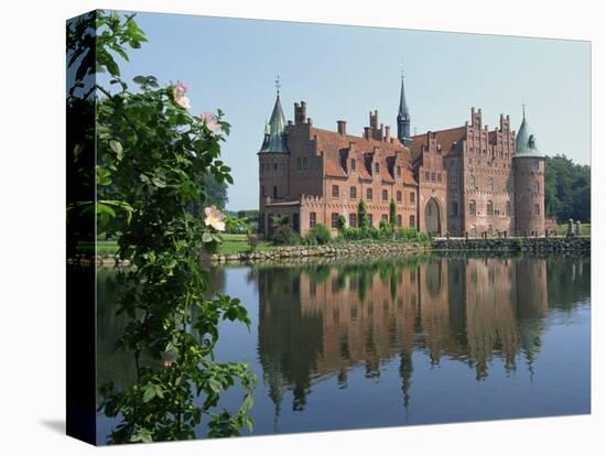 Egeskov Castle, Funen, Denmark, Scandinavia, Europe-Woolfitt Adam-Stretched Canvas