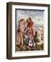 Egfrith Offering the Bishopric of Hexham to Cuthbert, 678-William Bell Scott-Framed Giclee Print