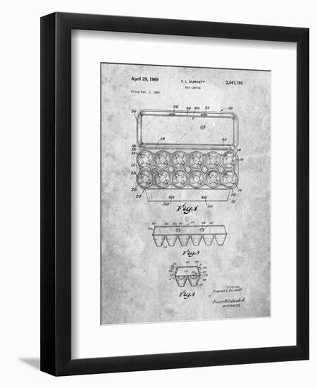 Egg Carton Patent-Cole Borders-Framed Art Print