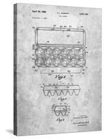 Egg Carton Patent-Cole Borders-Stretched Canvas