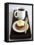 Egg Florentine (Poached Egg Florentine Style), Cup of Coffee-Jean Cazals-Framed Stretched Canvas