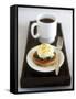 Egg Florentine (Poached Egg Florentine Style), Cup of Coffee-Jean Cazals-Framed Stretched Canvas