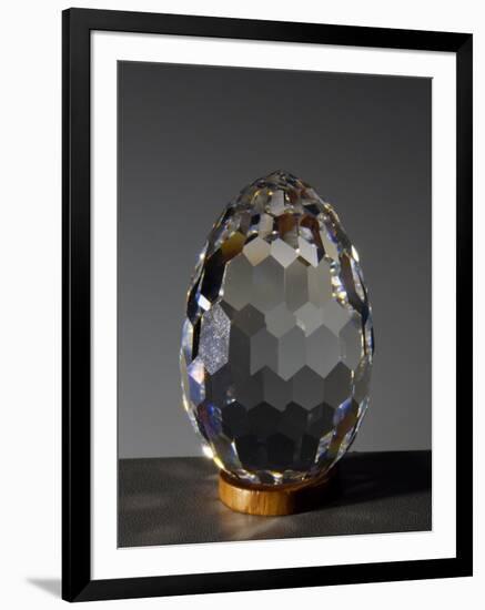 Egg in Cut Glass, Italy-null-Framed Giclee Print