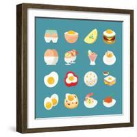 Egg Menu-kibsri-Framed Art Print