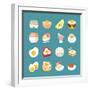 Egg Menu-kibsri-Framed Art Print