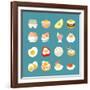 Egg Menu-kibsri-Framed Art Print