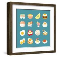 Egg Menu-kibsri-Framed Art Print