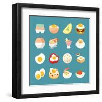 Egg Menu-kibsri-Framed Art Print