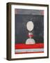 Egg over Red and Black-Charlie Millar-Framed Giclee Print