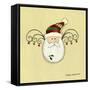 Egg Santa-Debbie McMaster-Framed Stretched Canvas