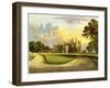 Eggesford House, Devon, Home of the Earl of Portsmouth, C1880-AF Lydon-Framed Giclee Print