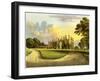 Eggesford House, Devon, Home of the Earl of Portsmouth, C1880-AF Lydon-Framed Giclee Print