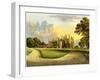 Eggesford House, Devon, Home of the Earl of Portsmouth, C1880-AF Lydon-Framed Giclee Print